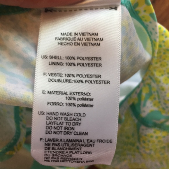 Adidas Yellow Spirals Tie-Back One-piece Swimsuit - Picture 8 of 10